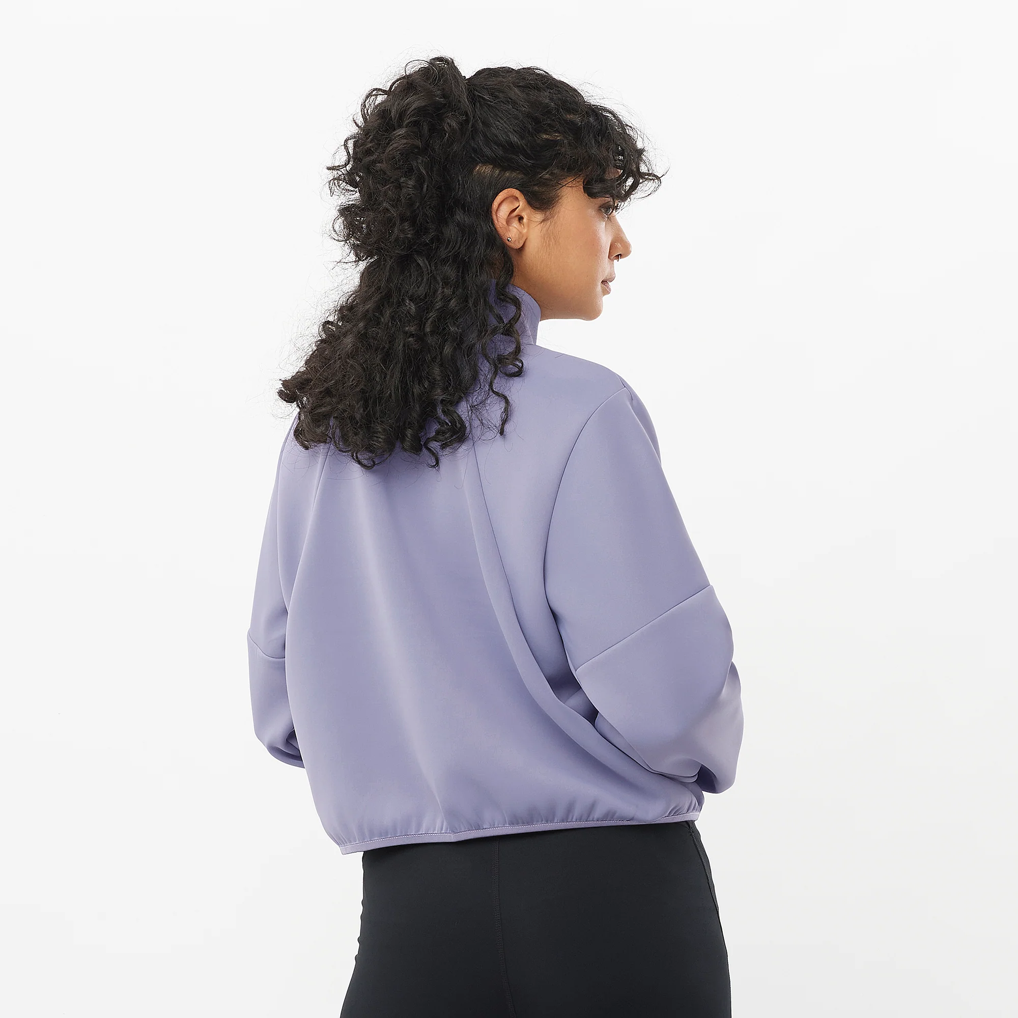SHAKEout HALF-ZIP CROP SWEATER WOMEN'S - Image 2